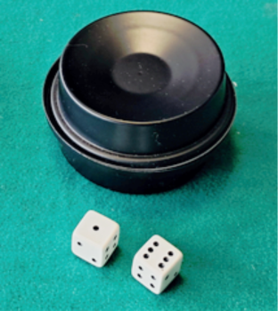 Preview: Sure Shot Dice Box (Kunststoff-Version)